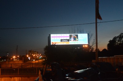Toronto’s sign bylaw includes controls for the brightness of digital billboards.