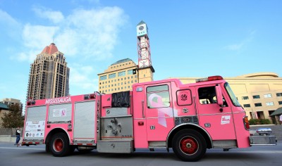 Mississauga Pink Fire Truck 002