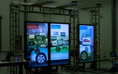 A lot of planning is required to create an effective interactive video wall.