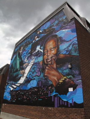 Oscar Peterson Mural