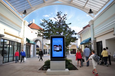 Outdoor displays and their mounting structures need to be designed to withstand local wind loads.