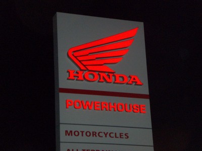 LEDs have become the preferred method for illuminating sign letters.