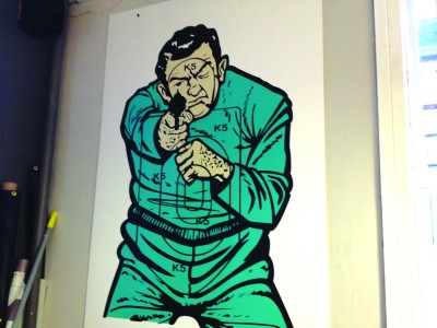 The majority of Anis El Kassem’s early work was wall art for homes and offices.