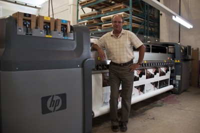 Pictured is Normand Limoges, president of Contact Image.