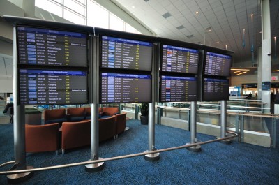 Omnivex Digital Signage at YVR