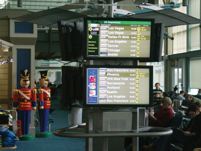 Omnivex Digital Signage at YVR2