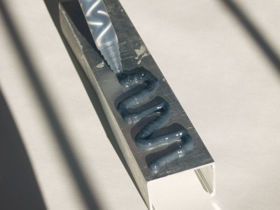 It is important to choose the right adhesive for the materials being bonded.