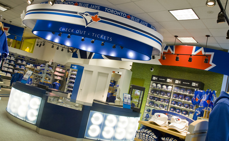 POP graphics updated at Jays Shop - Sign Media Canada