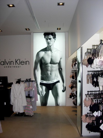 Most retailers are installing fabric graphics the same way as vinyl graphics.