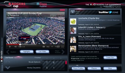 X2O Media - RogersCup