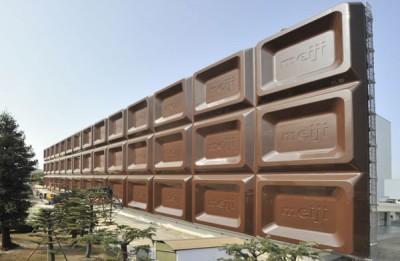 Chocolate bar billboard