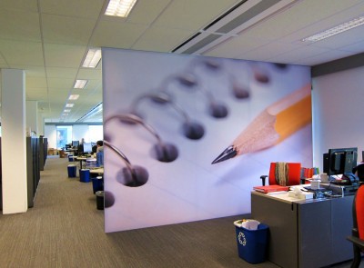 A fabric printer can allow a sign shop to branch out into less traditional markets, including museums, theatres and interior décor.