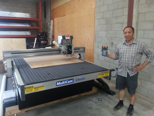 Pictured is Jacob Beak, owner of Sign House.