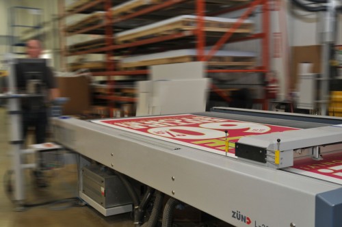After installing its first two flatbed presses, RP added a digital cutter in 2008.