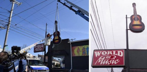 FASTSIGNS guitar sign