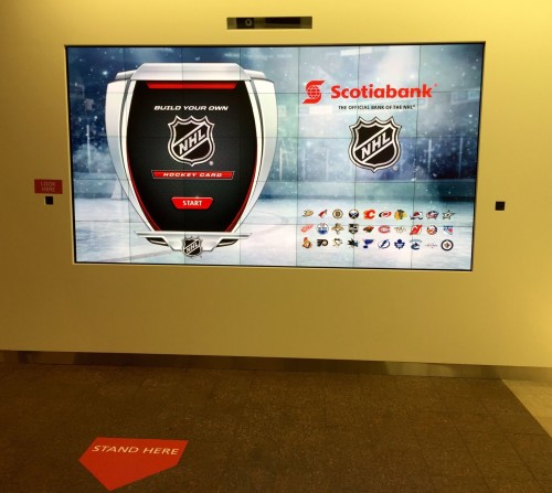 Interactive Media Wall - Scotia Plaza