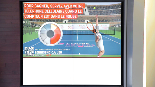 Interactive Tennis App