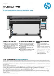 HP Latex 630 & 64 Plus Printer & Cutter Combo  photo.