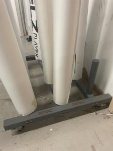 Drytac Roll stand photo.