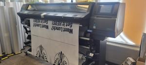 63" HP 365 latex printer photo.
