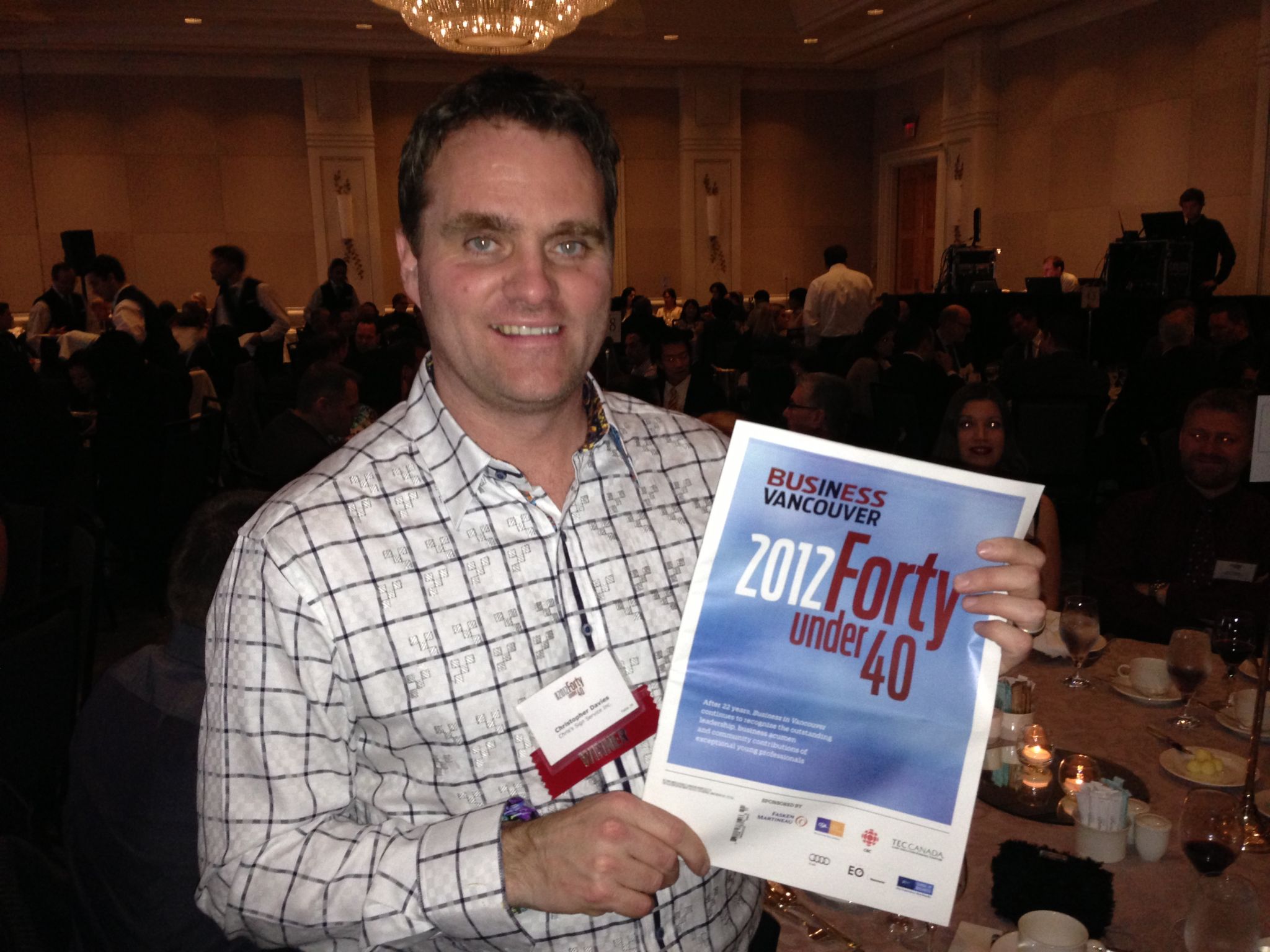 Vancouverbased sign installer wins ‘40 Under 40’ award Sign Media