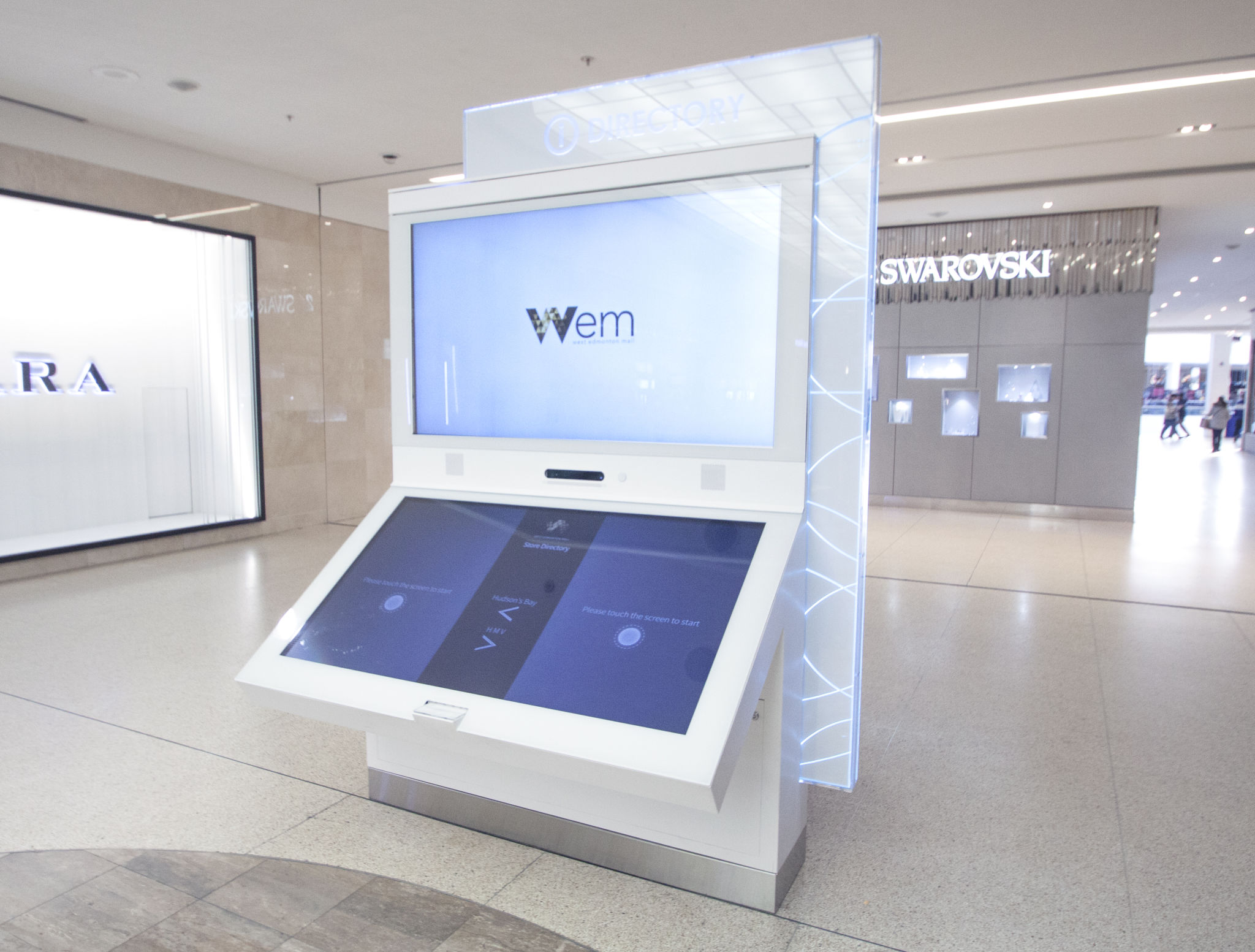 West Edmonton Mall Deploys Interactive Kiosks Sign Media