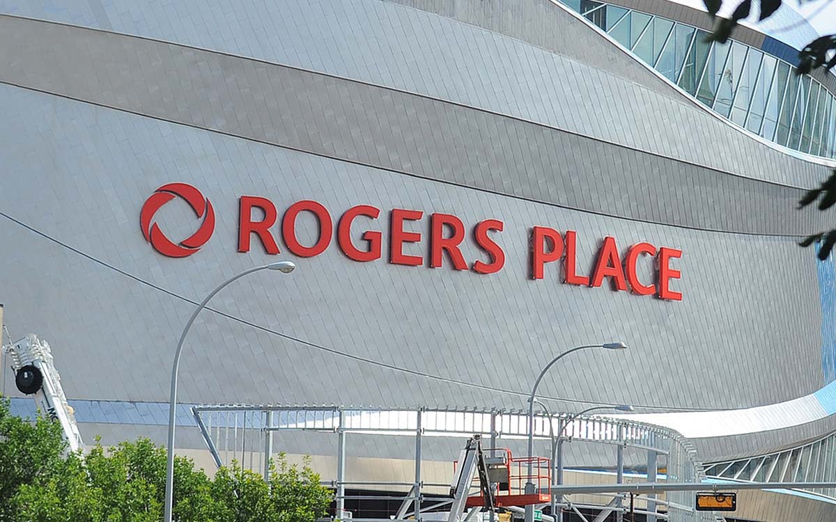 Edmonton’s Rogers Place unveils first exterior sign Sign Media