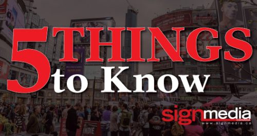 5 things to know: Your weekly roundup
