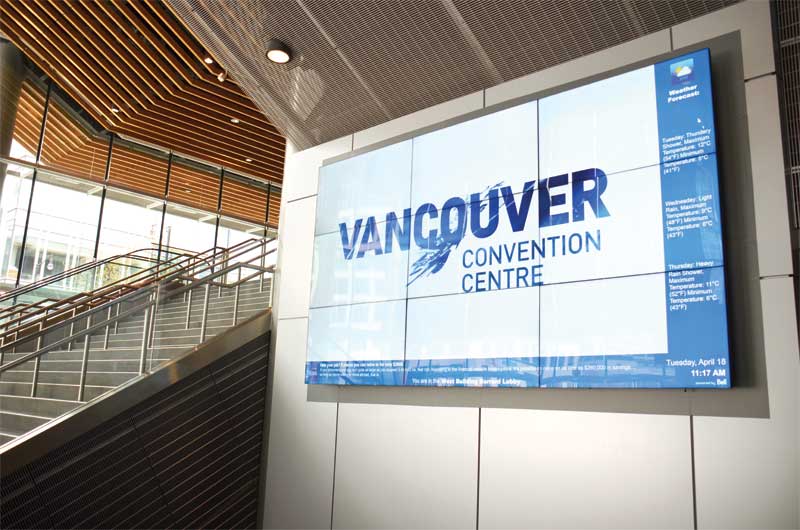 In all digital signage deployments, content both informs the audience and establishes a style.