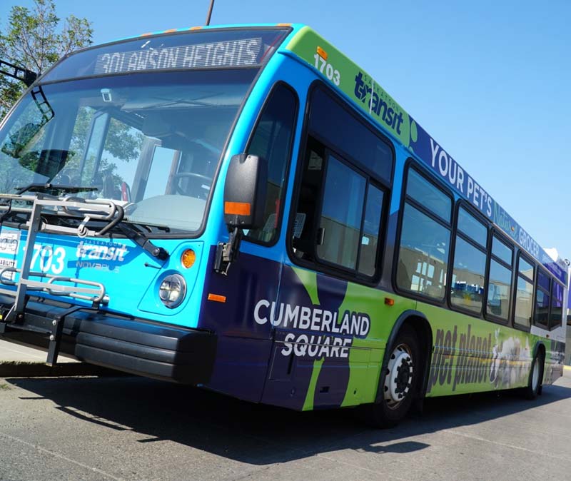 Pattison Outdoor has signed a five-year contract with Saskatoon Transit.