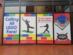 CKL Wraps’ vinyl window application at a museum promoted a temporary exhibit and was able to be removed without leaving residue.