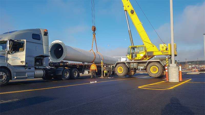 The main posts are unloaded.