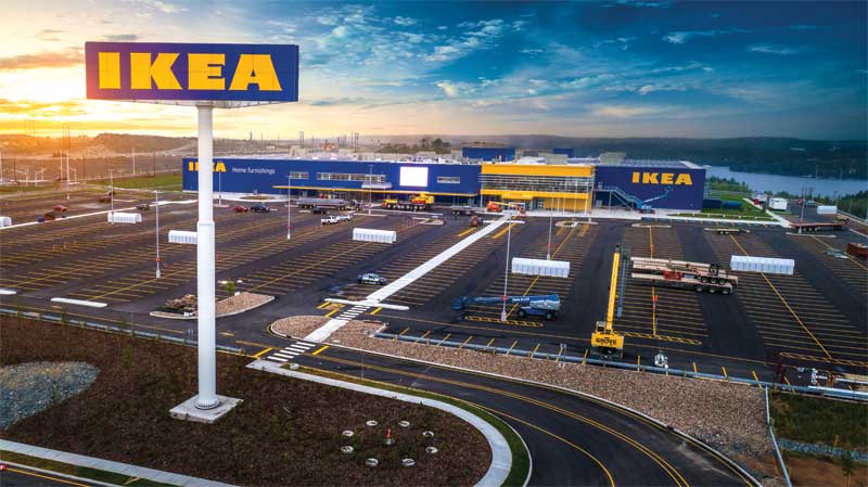 Assembling The Ikea Sign Sign Media Canada