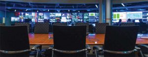 Photo courtesy NEC Display Solutions of America In general, a large screen that will be viewed from afar can have a relatively high pixel pitch, but a screen that will be viewed from close up should have a small pixel pitch.