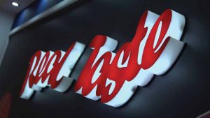 Photo courtesy Massivit 3D The flexibility and freedom of 3D printing enables users to produce cursive words, a complete logo, or graphic elements of the logo.