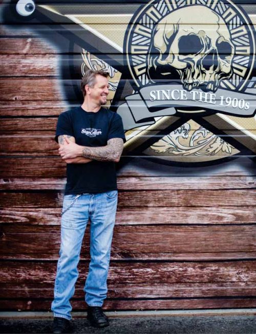 The Sign Cellar was founded by Cameron Hackl in 1990.