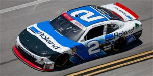 Roland DGA wrap raced to the first place with RCR driver Tyler Reddick.