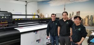 Photo courtesy Brite Art Graphics Brite Art Graphics has purchased the Anapurna H3200i light-emitting diode (LED) press.
