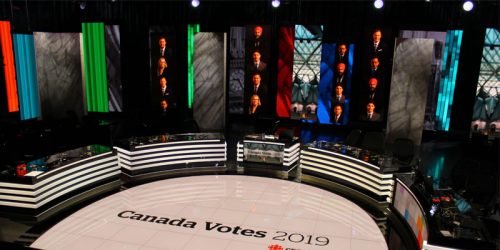 Photo courtesy APG Rentals APG Media Group builds one of the most technologically advanced live broadcast studio for election night.