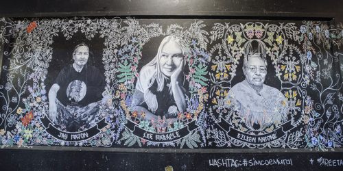Photo courtesy City of Toronto New murals were unveiled in Toronto to celebrate Indigenious views.