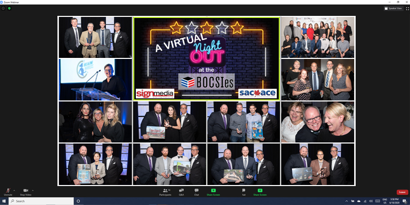 Photo by Jason Cramp Sign Media Canada, together with the Sign Association of Canada (SAC-ACE), will honour the outstanding work of signmakers across the country during a virtual night at the Best of Canada’s Sign Industry Awards (BOCSIes).
