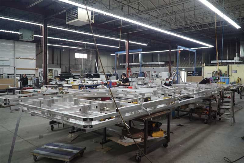 When finalizing the drawings, the Gregory Signs team had to map out the fabrication of the sign within the shop space. matte black and flames added to the hood. When finalizing the drawings, the Gregory Signs team had to map out the fabrication of the sign within the shop space. matte black and flames added to the hood.