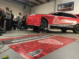 Photo courtesy Avery Dennison The supreme wrapping film and digital classes are primarily hands-on training.