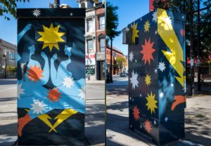 Photos courtesy City of Hamilton The city of Hamilton is calling for local artists to design wraps for an influx of new traffic signal cabinets to be installed in the coming years. Photos courtesy City of Hamilton
