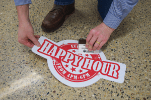 Just as there are different paints for different surfaces, the same is true of adhesive vinyl.