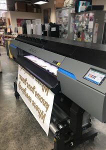 Turning out vinyl graphics is a mainstay for Graphiczoo, whose wide-format digital printers can handle a range of graphic applications and media.