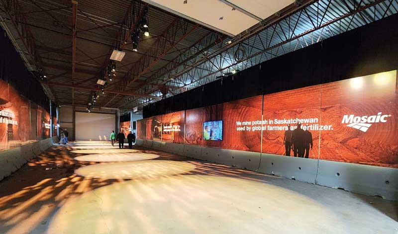 Wall Wraps - Mosaic Tunnel