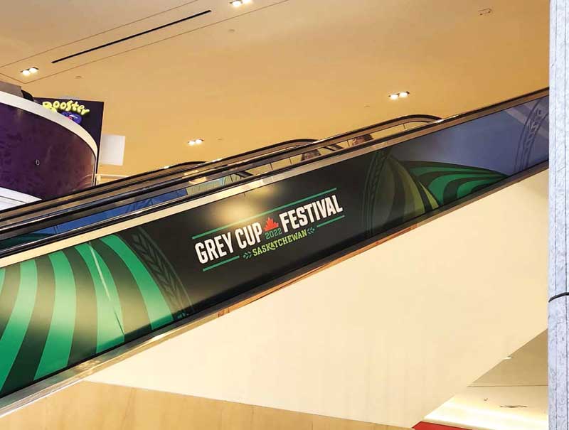 Escalator Wrap - Cornwall Centre
