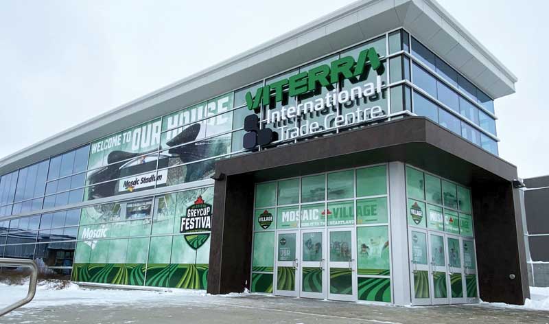 Perforated Window Film - Viterra International Trade Centre
