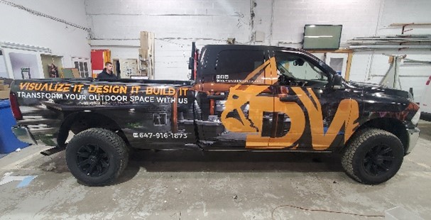 Light-Duty Commercial Truck, Honourable Mention: Dream Makers Hardscaping